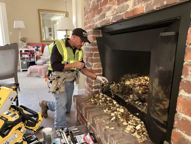 Safe screening installation by Fairview Park Chimney Sweep in Fairview Park, OH