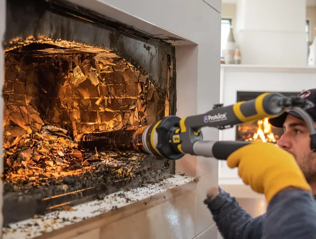 Professional chimney cleaning by Fairview Park Chimney Sweep in Fairview Park, OH