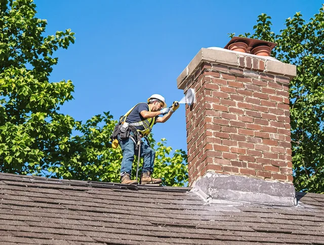 Fairview Park Chimney Sweep performing an inspection with advanced tools in Fairview Park, OH