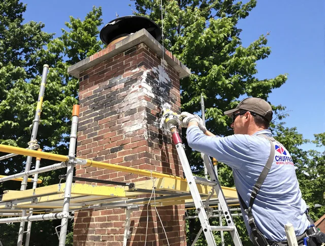 Structural chimney repair by Fairview Park Chimney Sweep in Fairview Park, OH